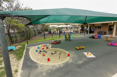 Outdoor play area