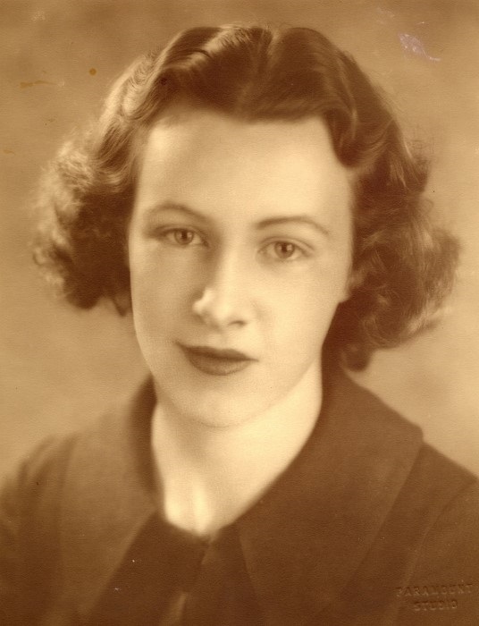 A portrait of Lily Triglone as a young woman
