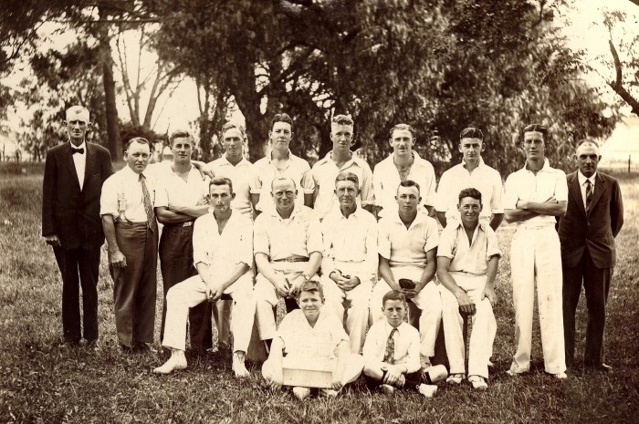 A Cricket Team photo