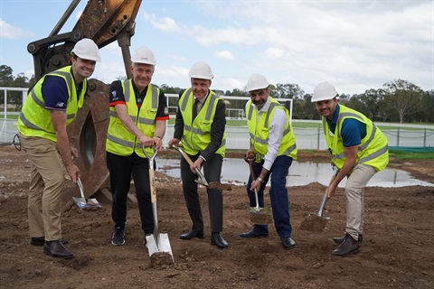 Raby Indoor Centre sod turning.jpg