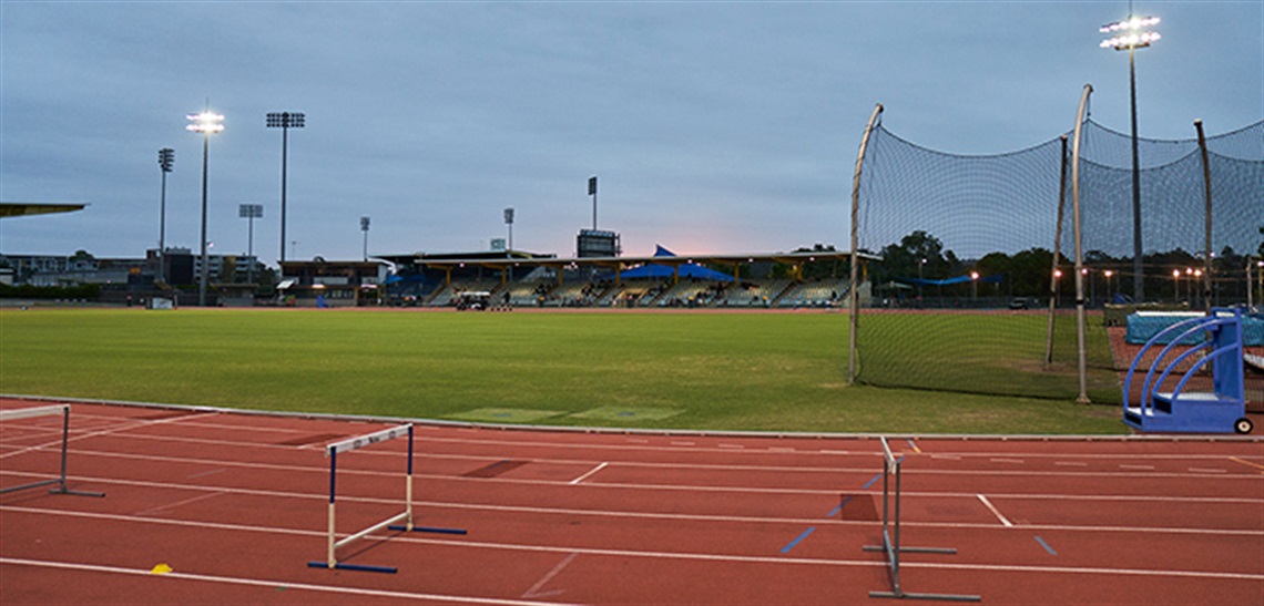 Landscape photo of Campbelltown Athletics Centre