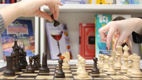 People playing chess