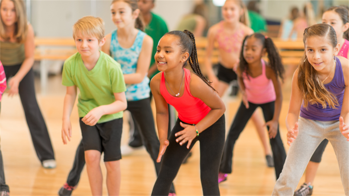 Children dancing